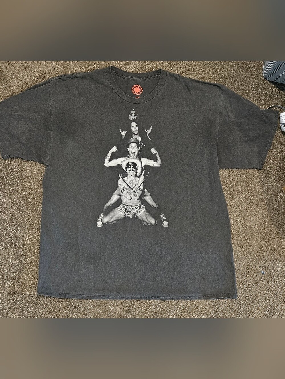 Red Hot Chili Peppers Unlimited Love tour, 2022 - dark grey shirt, XXL